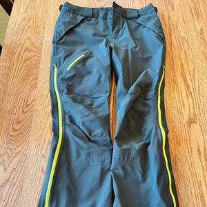Softshell snow pants: Columbia Omni-Heat Ski Pants Olive Green Women's Size M